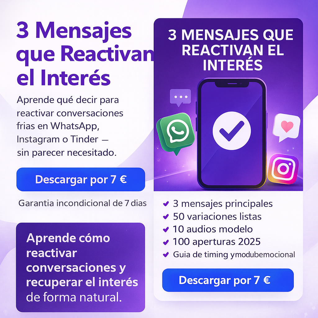 3 Mensajes que Reactivan el Interés